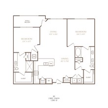 Unit 1316 1316 floor plan