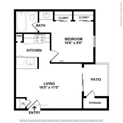 A3 2-1401 floor plan