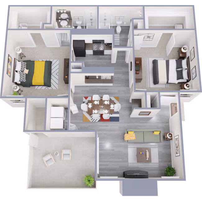 Unit 703 720 floor plan