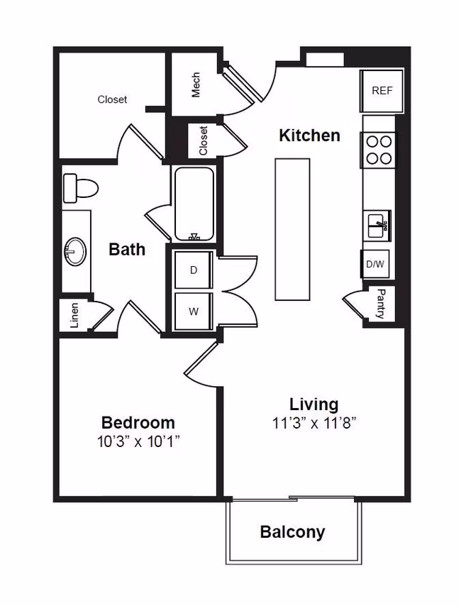 Unit 4068 4068 floor plan