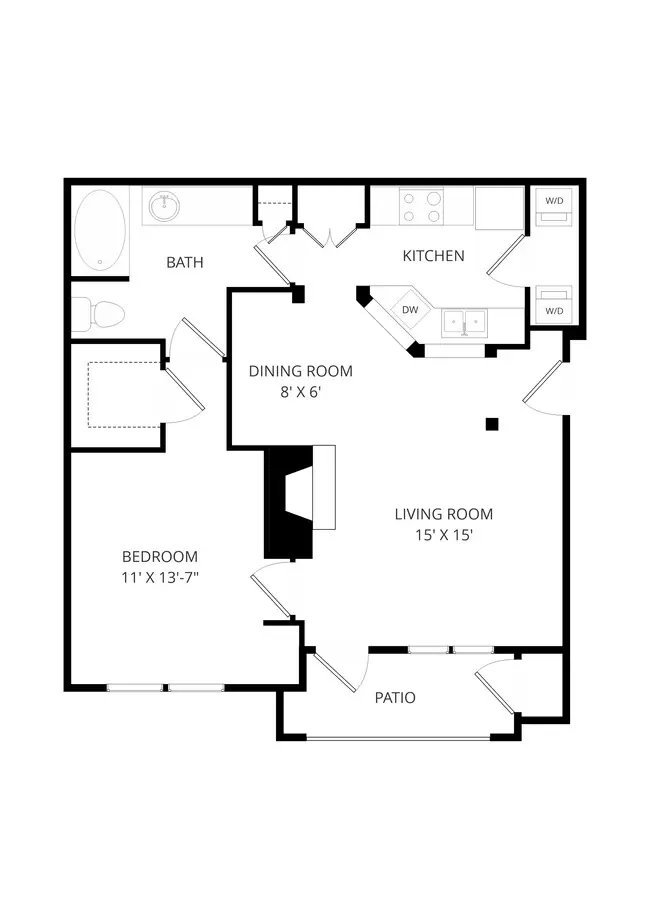 Unit 1241 1241 floor plan