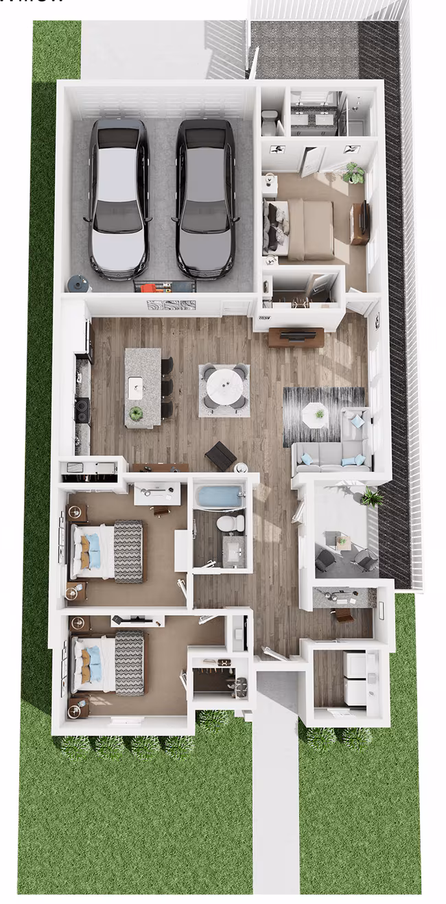Willow HD-4832 floor plan