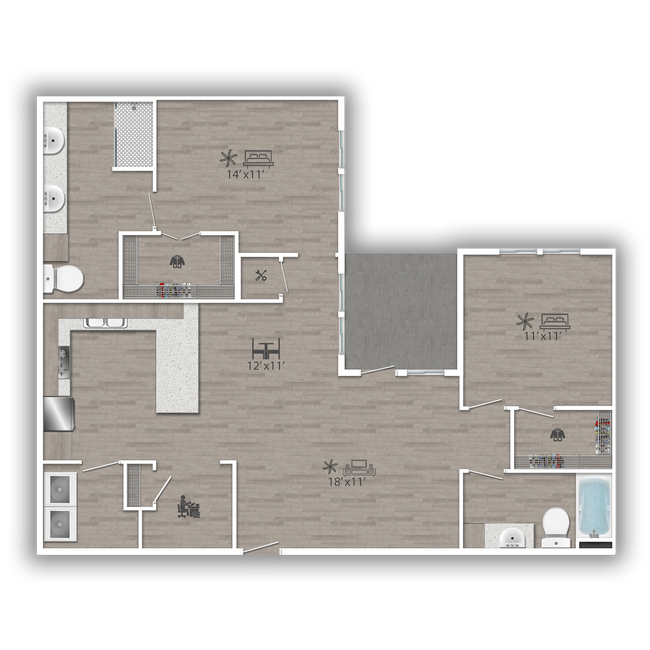 B6 1071 floor plan