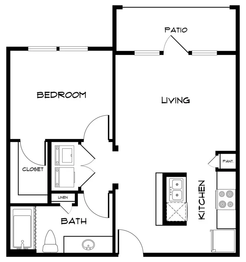 A1 2213 floor plan
