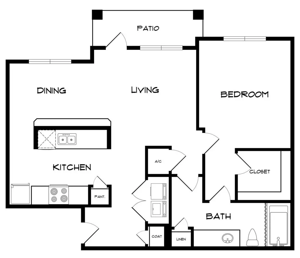 A1 1114 floor plan