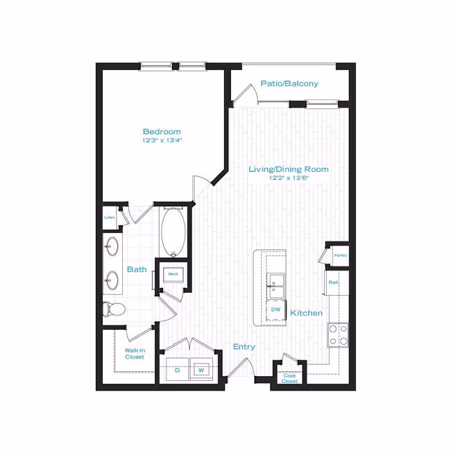 A4 1052 floor plan