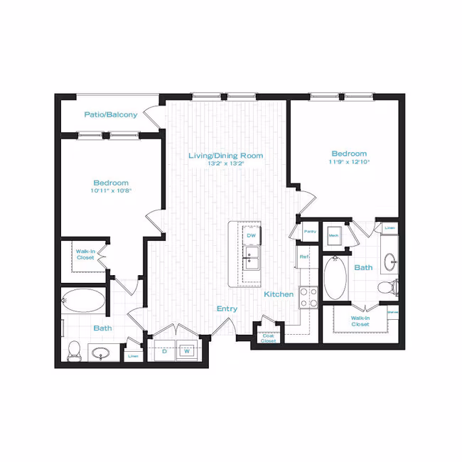 Unit 2030 2030 floor plan