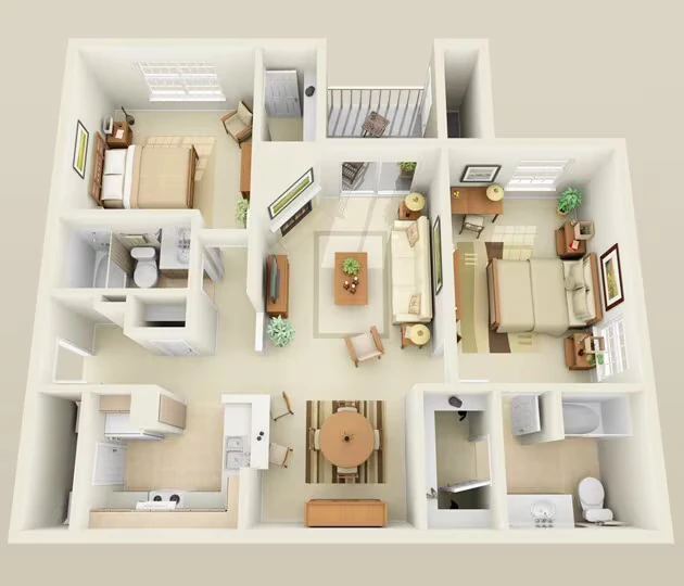 B2 0439 floor plan