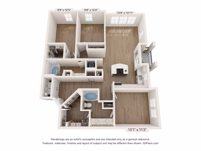 Unit 0938 0938 floor plan