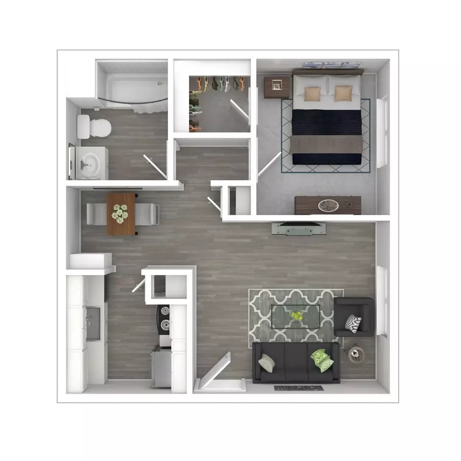 A1 floor plan