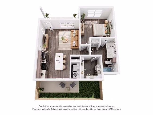 Unit 429 311 floor plan