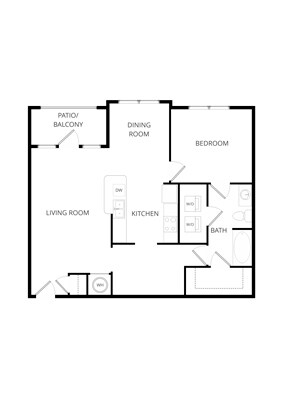 Unit 02302 02302 floor plan