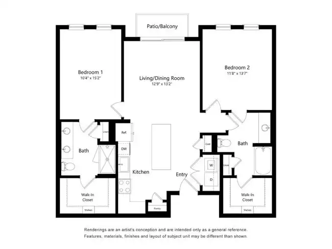 Unit 2111 2111 floor plan