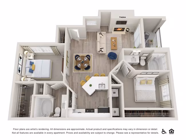 Unit 4216 4216 floor plan