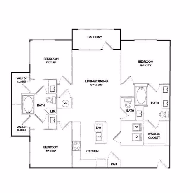 C1-80 PFC 7312 floor plan
