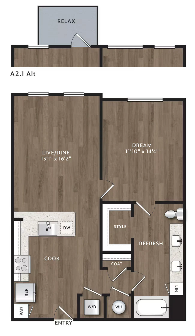 A2.1 3231 floor plan