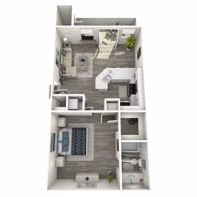 1x1 1807 floor plan