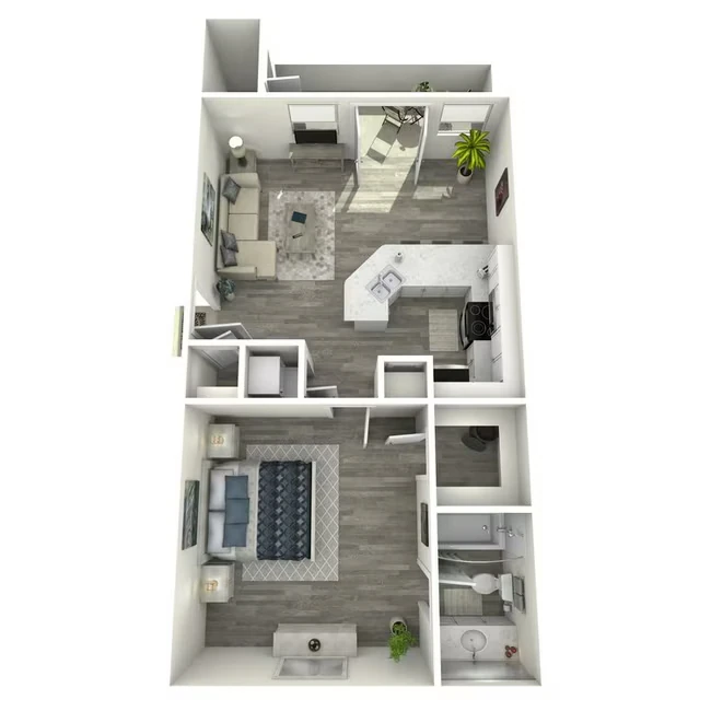 1x1 1807 floor plan