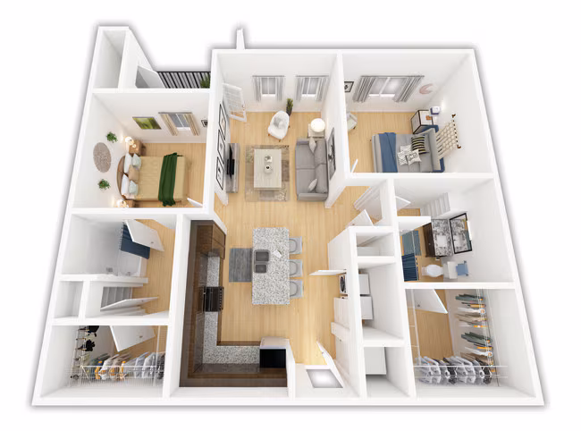 Unit 2302 2302 floor plan