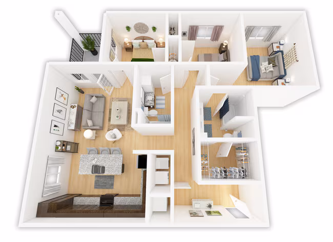 Unit 2301 2301 floor plan