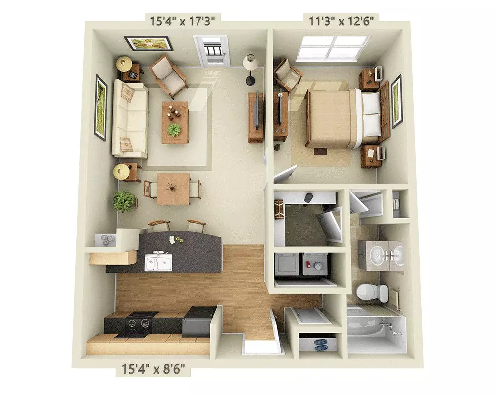 Unit 5420 5420 floor plan
