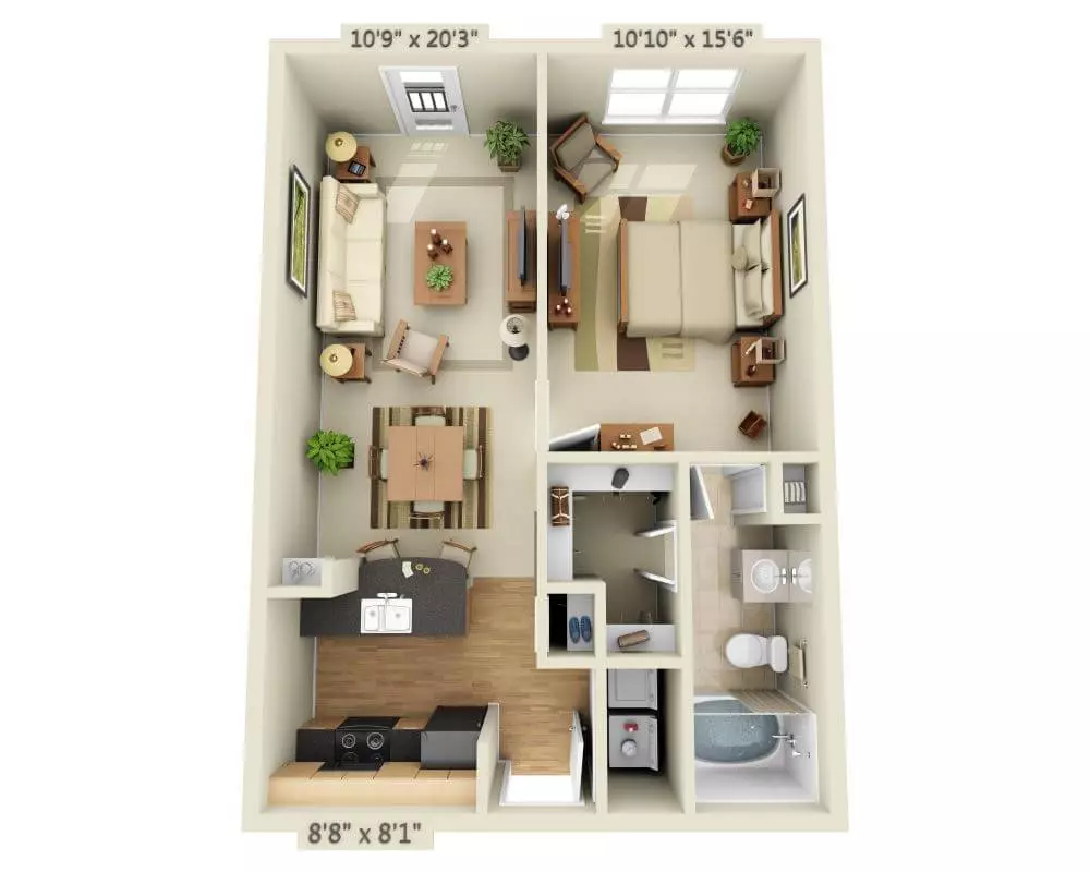 Unit 12209 12209 floor plan