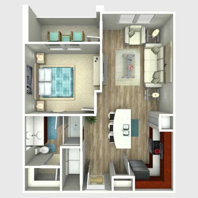A2 412 floor plan