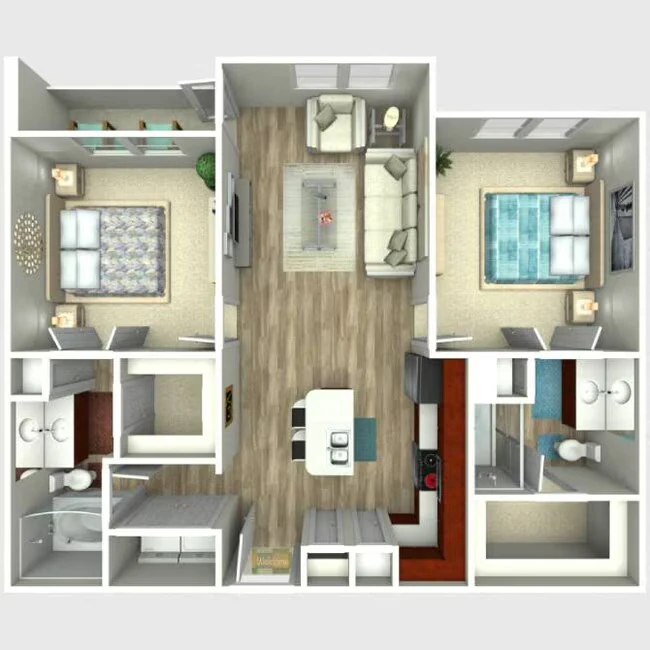 B2 319 floor plan