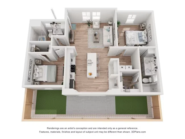B1 009001PW floor plan
