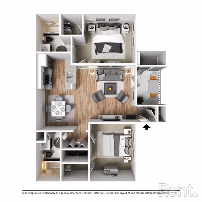 B2R 731 floor plan