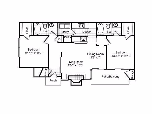 Unit 1803 0403 floor plan