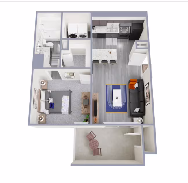 Unit 7206 7206 floor plan