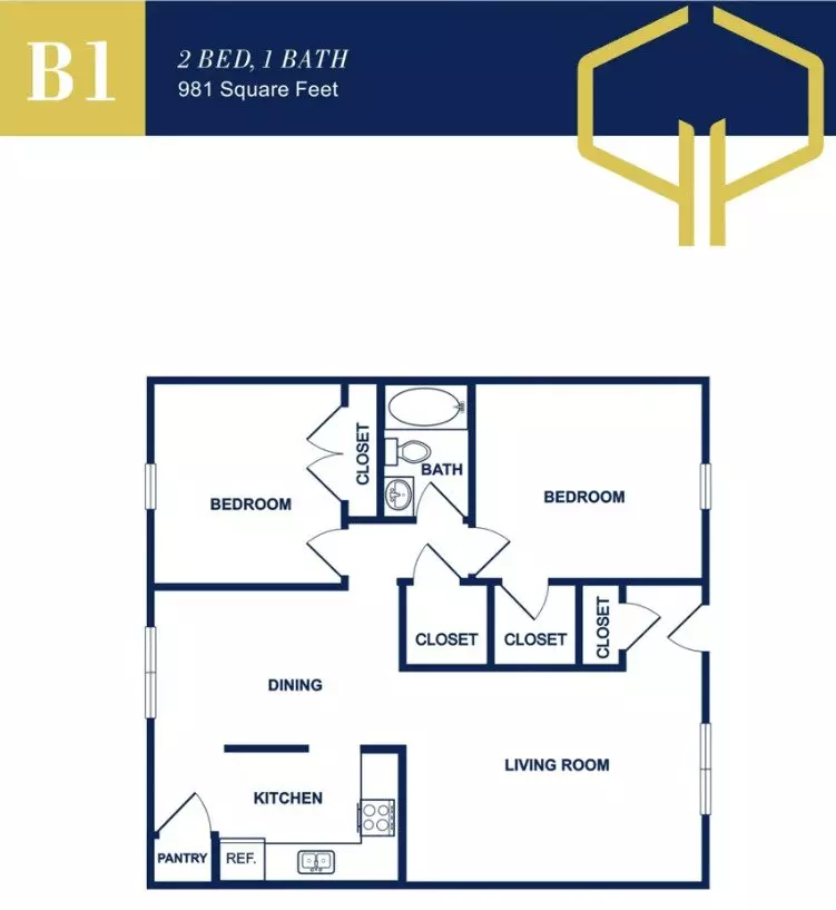The 981 4226 floor plan
