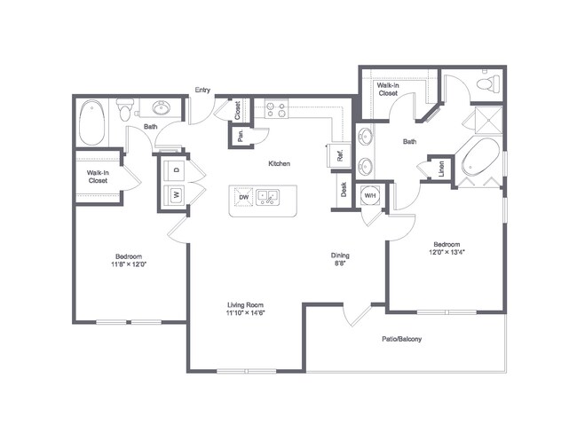 B2A 09308 floor plan