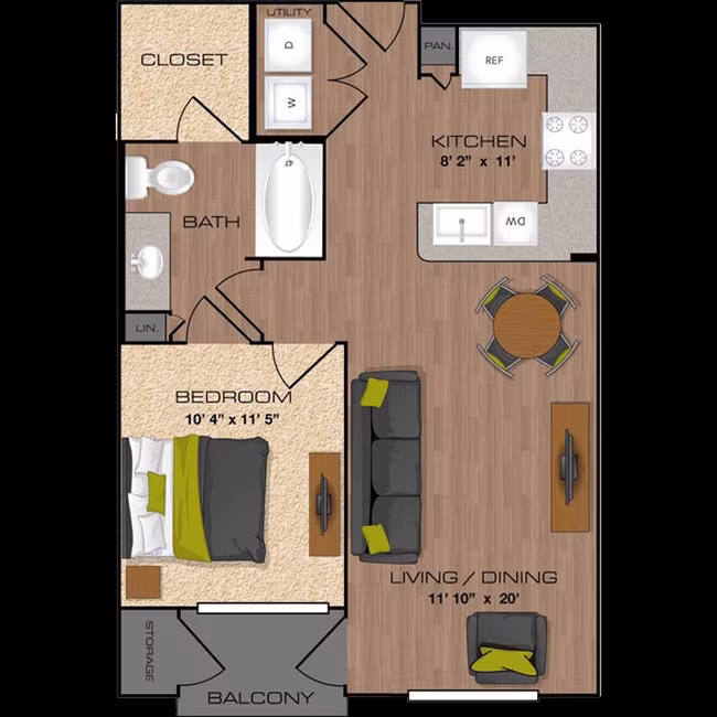 A2 1123 floor plan