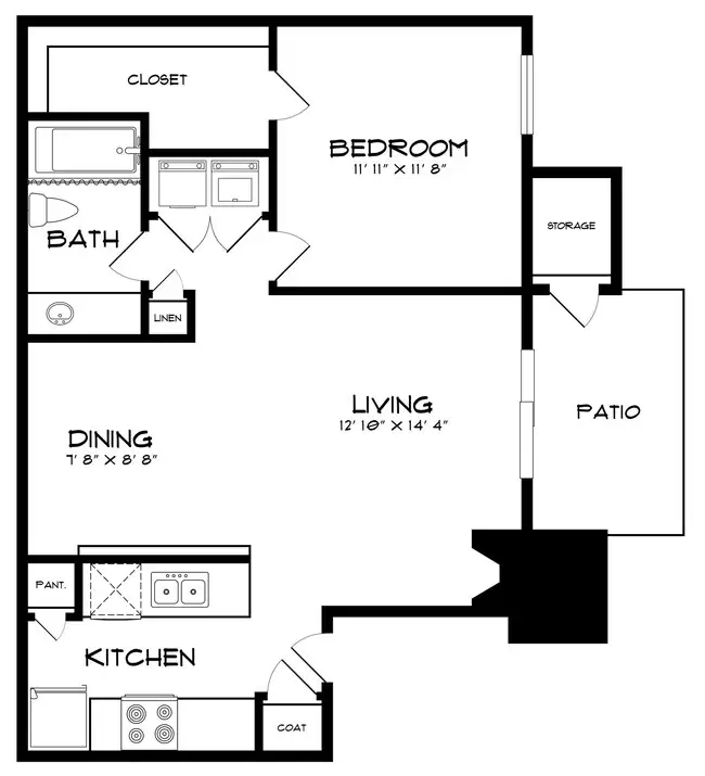 Unit 1015 1015 floor plan