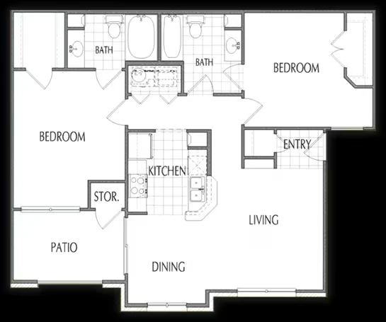 B2 426 floor plan