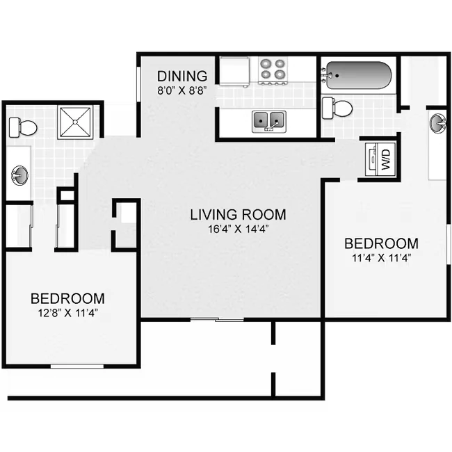 2.2A G-204 floor plan