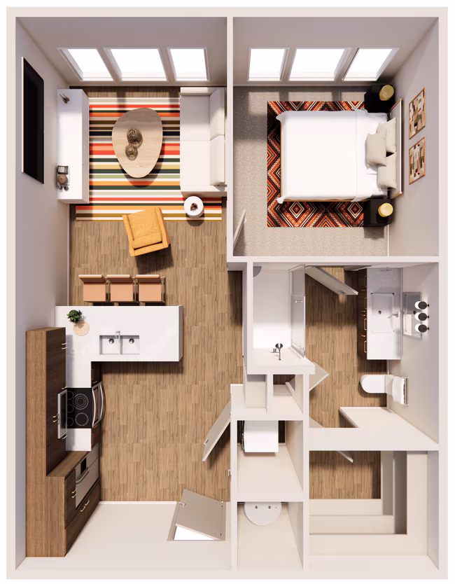 Unit 1412 1412 floor plan