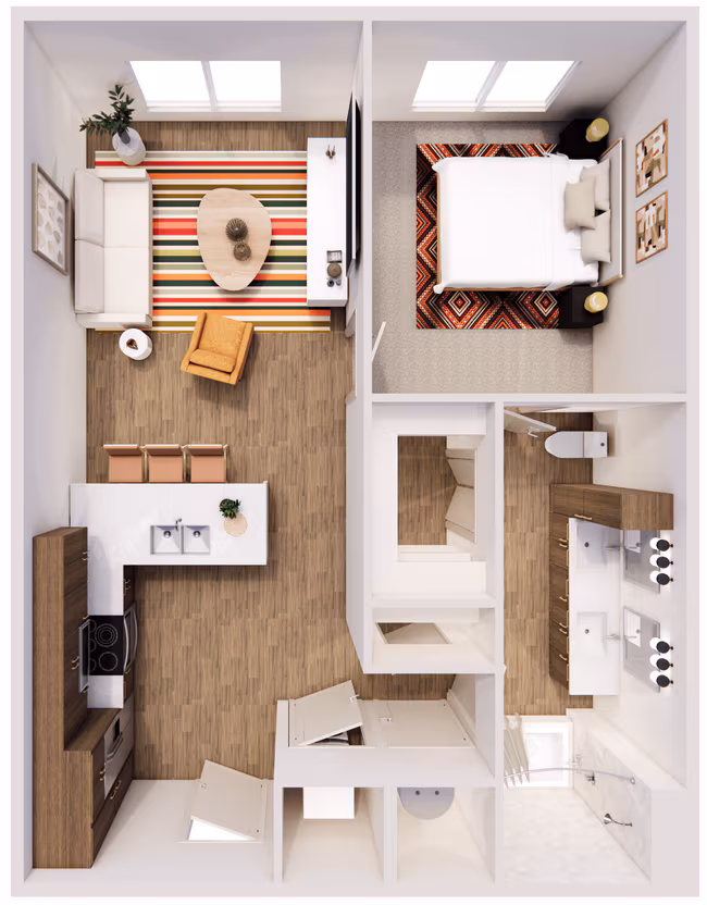 Unit 1300 1300 floor plan