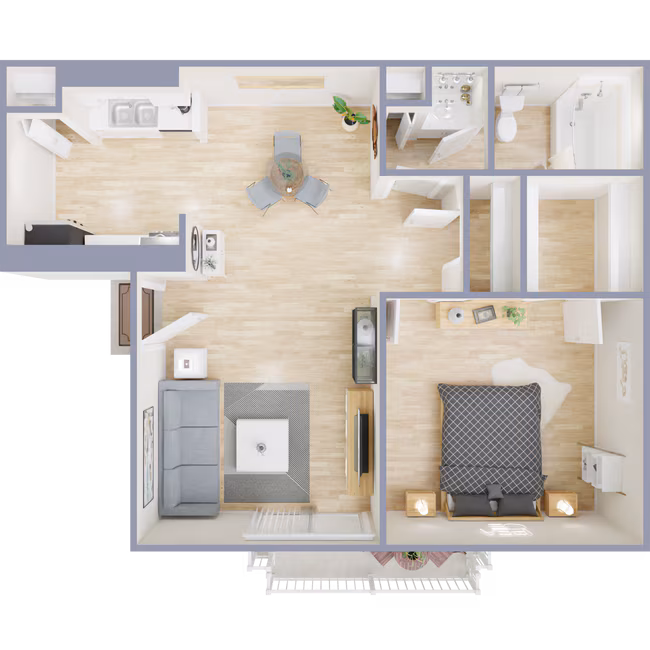 Unit 107 159 floor plan
