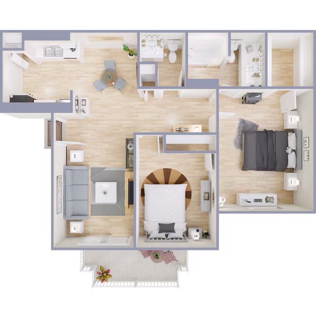 2/1.5 114 floor plan