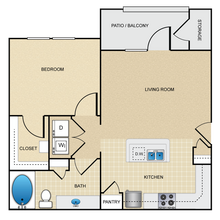 A1 0215 floor plan