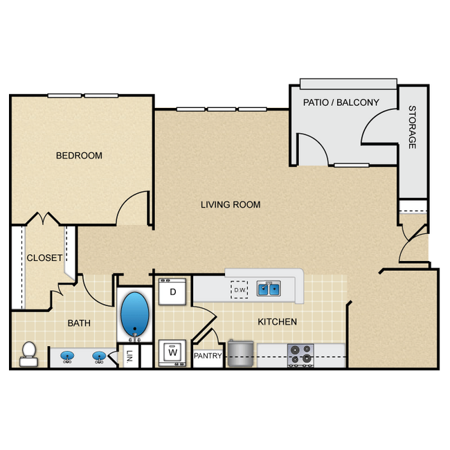 Unit 2036 2036 floor plan