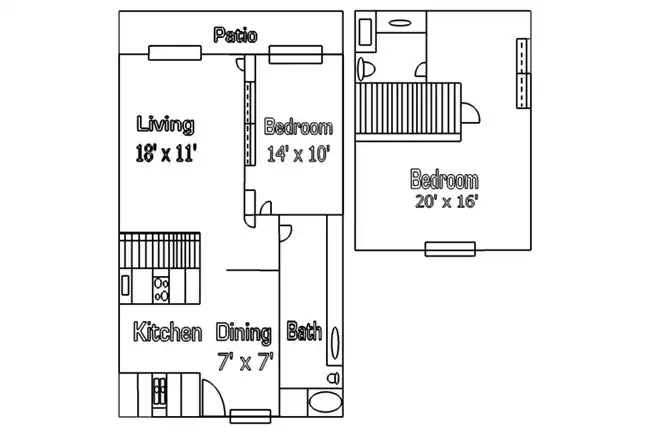 B2 412 floor plan