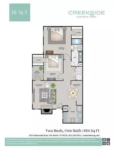 B1 3074 floor plan