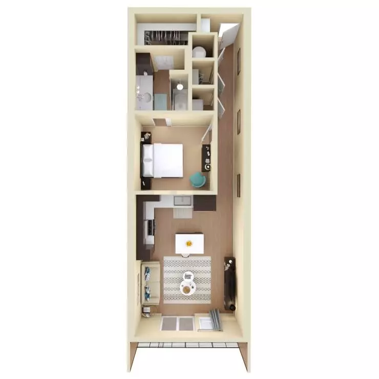 A8 + DEN 103 floor plan