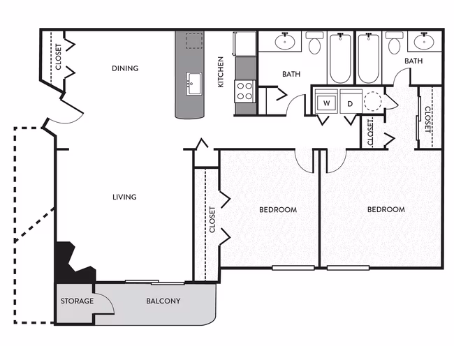 B2 6-3025 floor plan