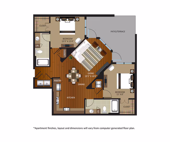 Unit 1234 1406 floor plan