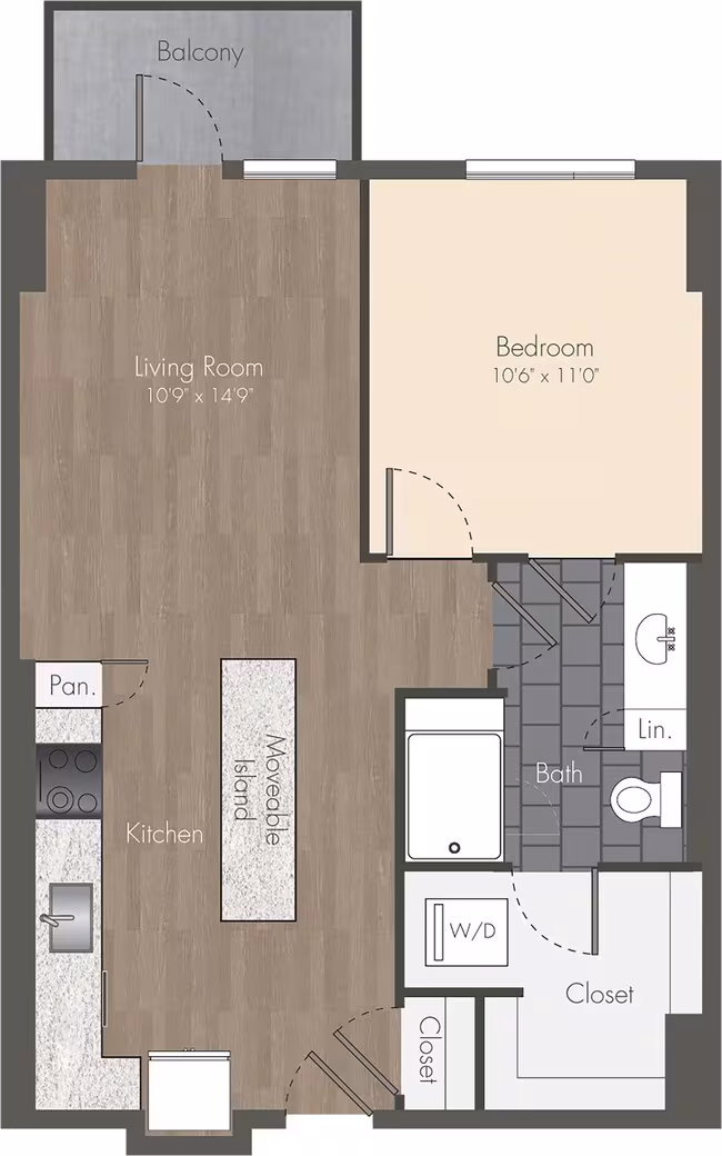 Unit 1-209 1-209 floor plan